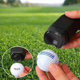 Golf Ball Monogram & Name Stamp