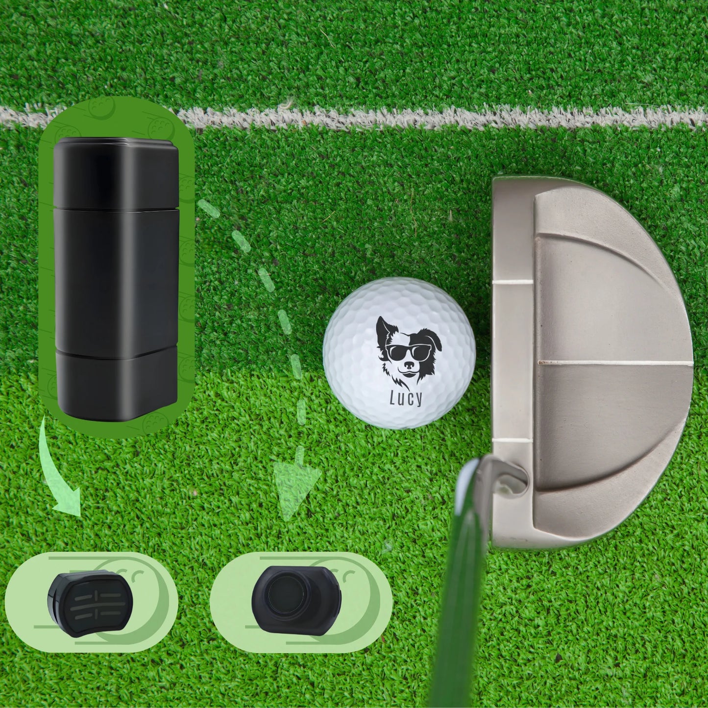 Personalized Golf Ball Pet Stamp