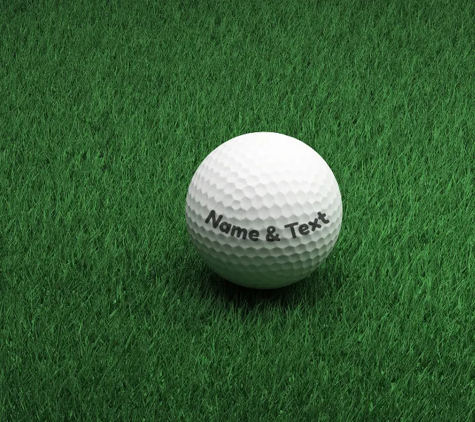 Personalized Golf Ball Stamp for Names and Text